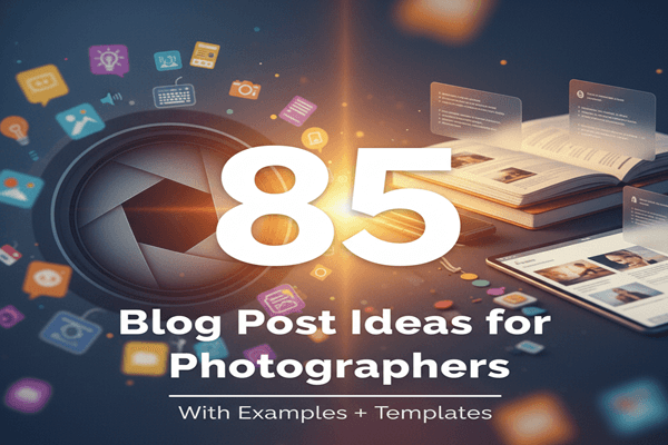 Blog Post Ideas for Photographers