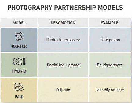 Photographic Partnership Models