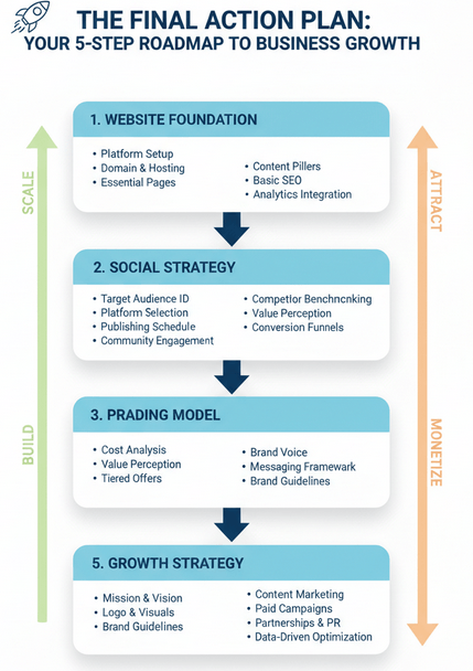 A diagram of a business modelAI-generated content may be incorrect.