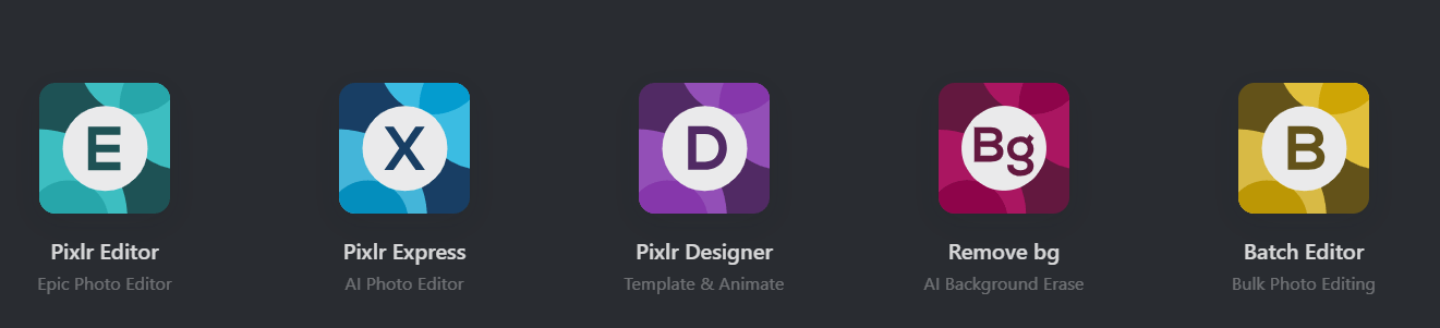 Pixlr features