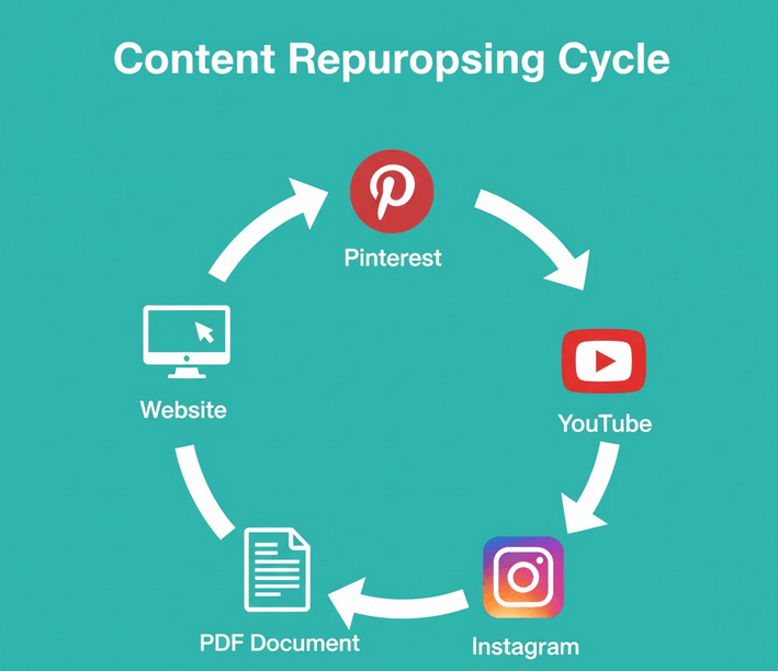 Repurpose Content Diagram