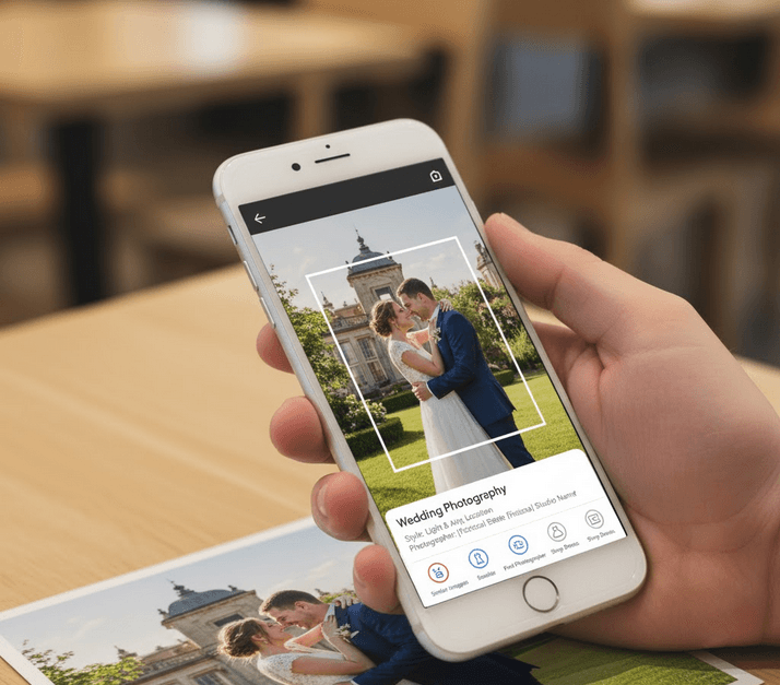 Visual Search Optimization Mockup